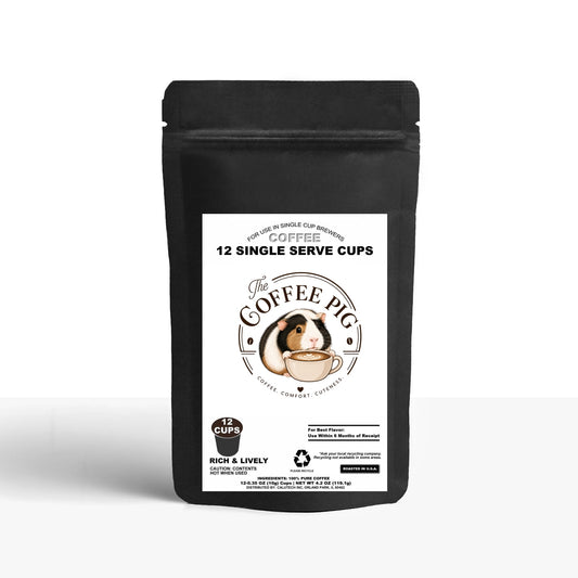 12 Pack Single Serve Coffee Capsules