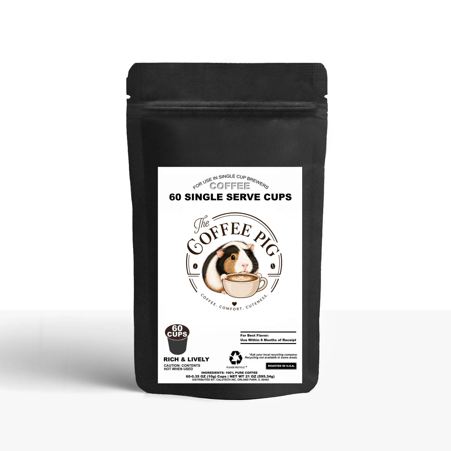 60 Pack Single Serve Coffee Capsules